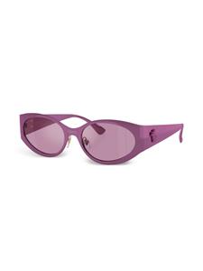 Versace Eyewear Zonnebril met ovaal montuur - Roze