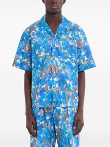 Marni Overhemd met bloemenprint - Blauw