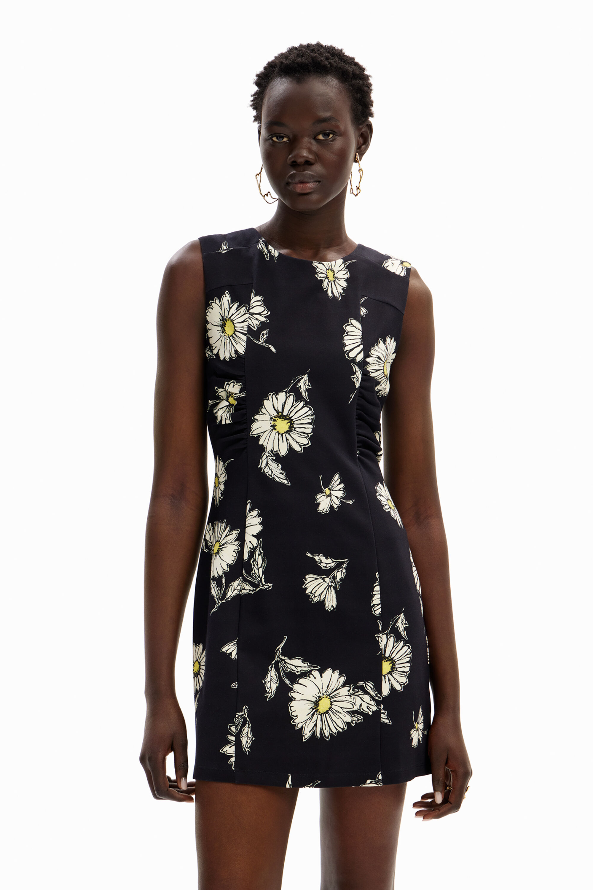 desigual Mini-jurk met bloemen