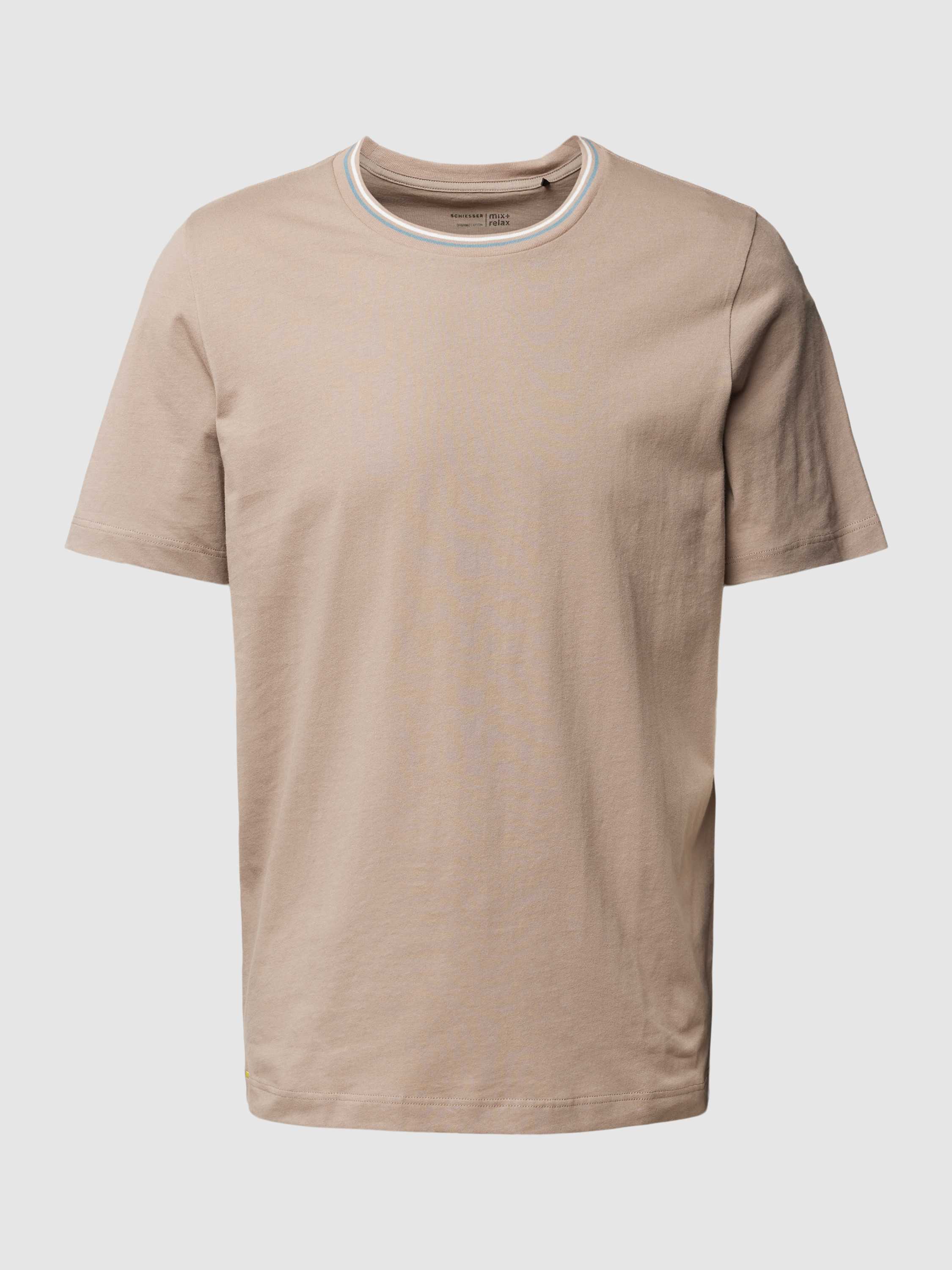 Schiesser T-shirt met ronde hals, model 'Mix+Relax'