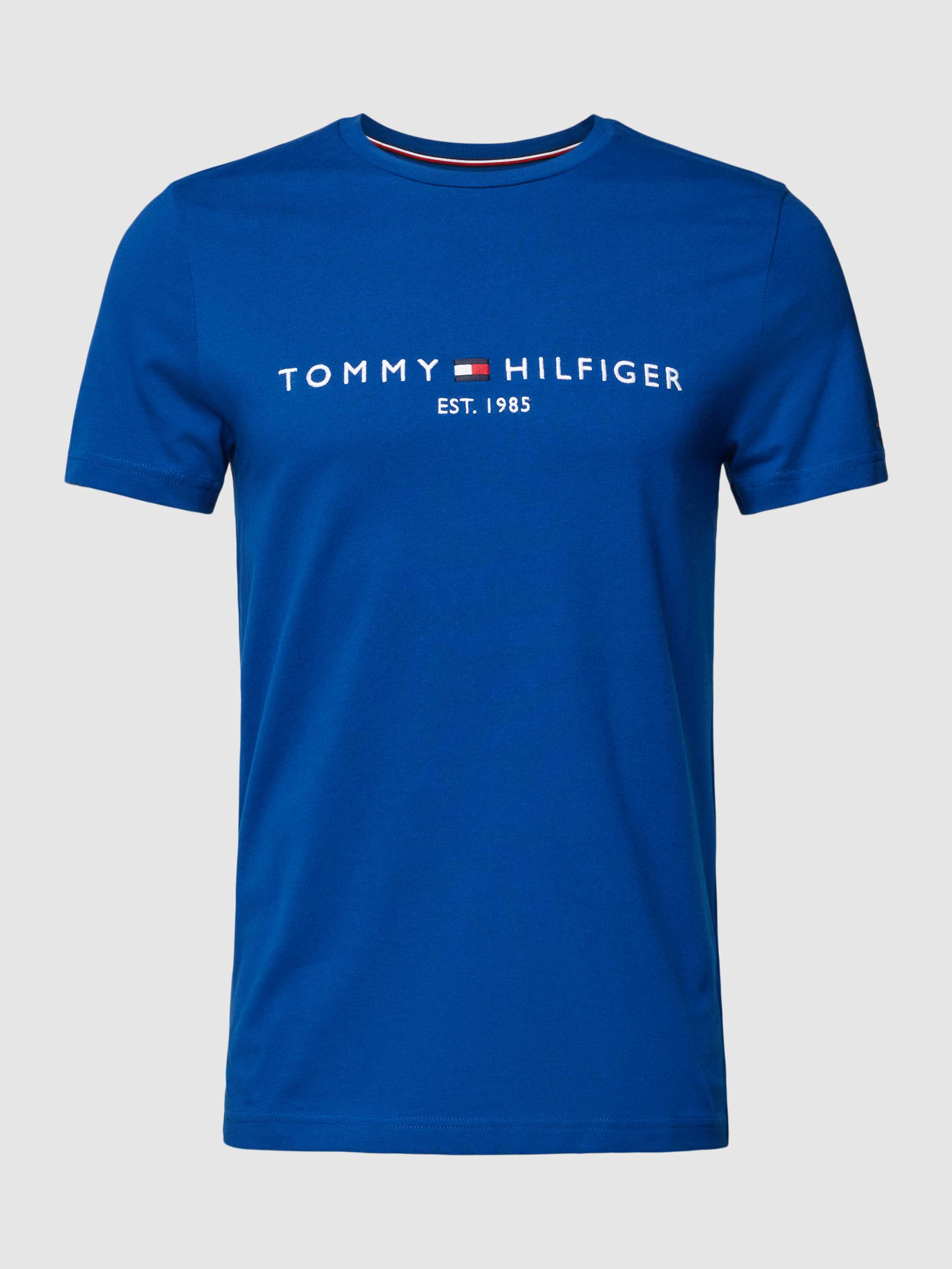 Tommy Hilfiger T-Shirt "TOMMY LOGO TEE", aus reiner, nachhaltiger Baumwolle