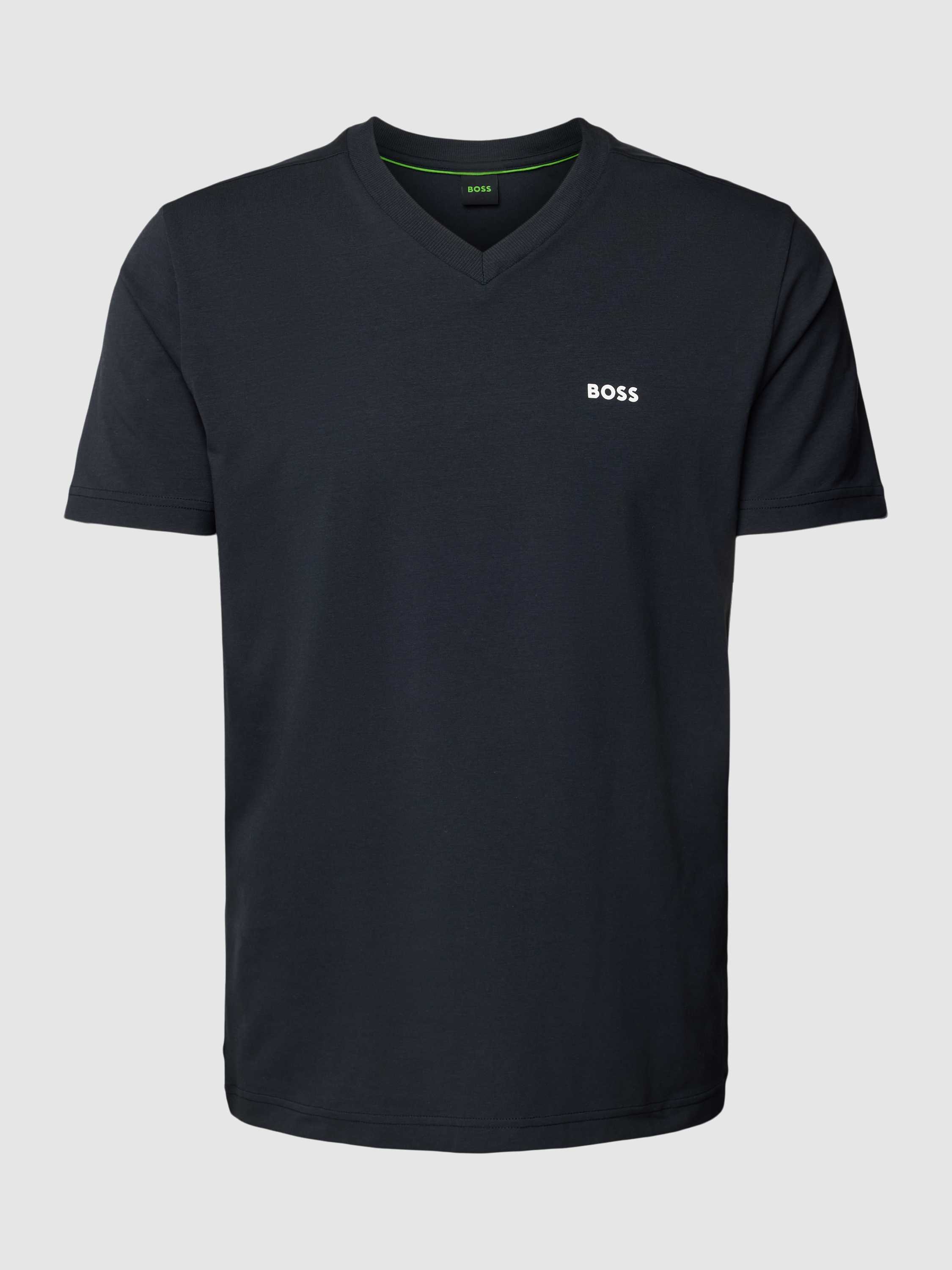 BOSS Green T-shirt met V-hals