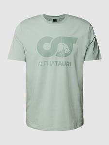 AlphaTauri T-shirt met labelprint, model 'JERO'