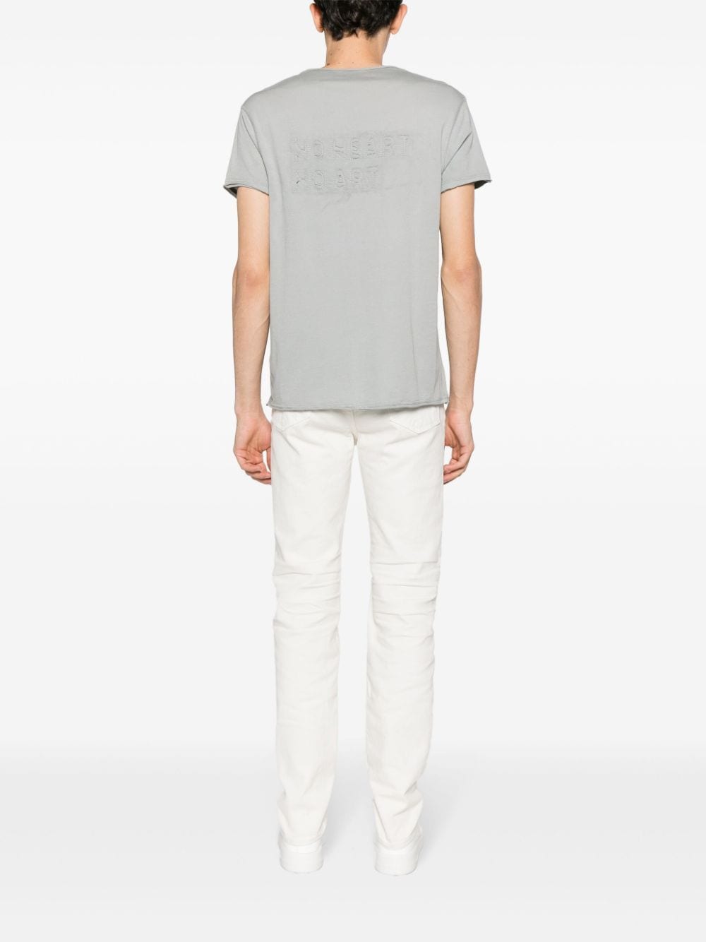 Zadig&Voltaire Monastir organic cotton T-shirt - Grijs