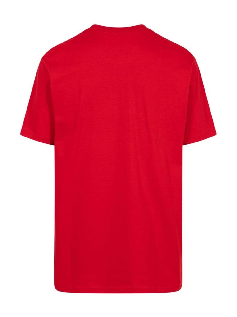 Supreme x Swarovski T-shirt met logo - Rood
