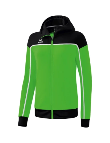 erima Change Trainingsjacke mit Kapuze Damen green/schwarz/weiß