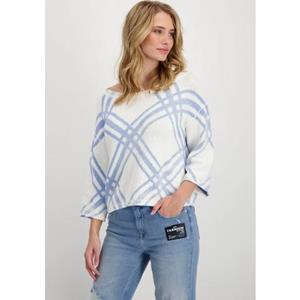 Monari 3/4 Arm-Pullover, im Karomuster