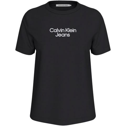 Calvin Klein T-shirt STACKED INSTITUTIONAL REG TEE