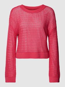 Vero Moda Gebreide pullover met extra brede schouders, model 'MADERA'