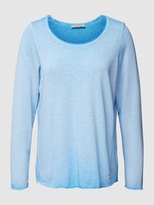 Smith and Soul Gebreide pullover met labelapplicatie