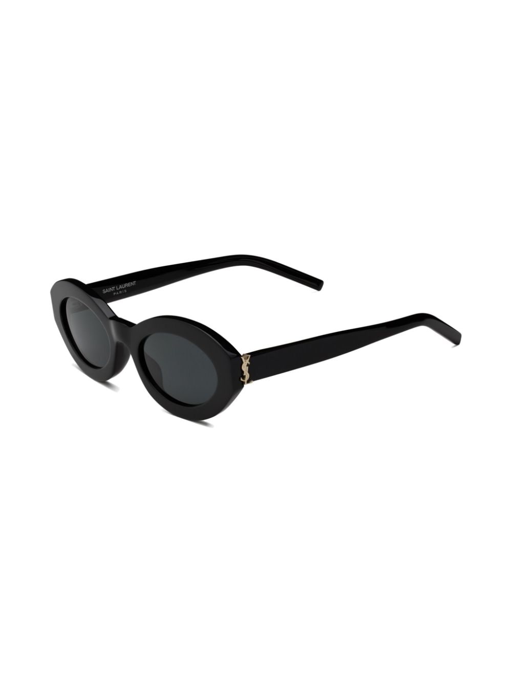 Saint Laurent Eyewear SL M136 zonnebril met ovaal montuur - Zwart