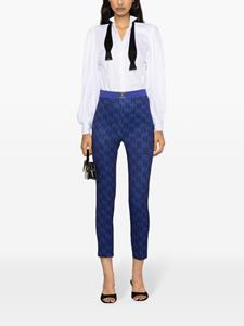 Elisabetta Franchi Katoenen button-up body - Wit