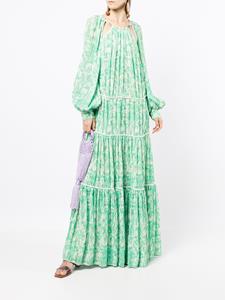 Simkhai Maxi-jurk met uitgesneden hals - Groen