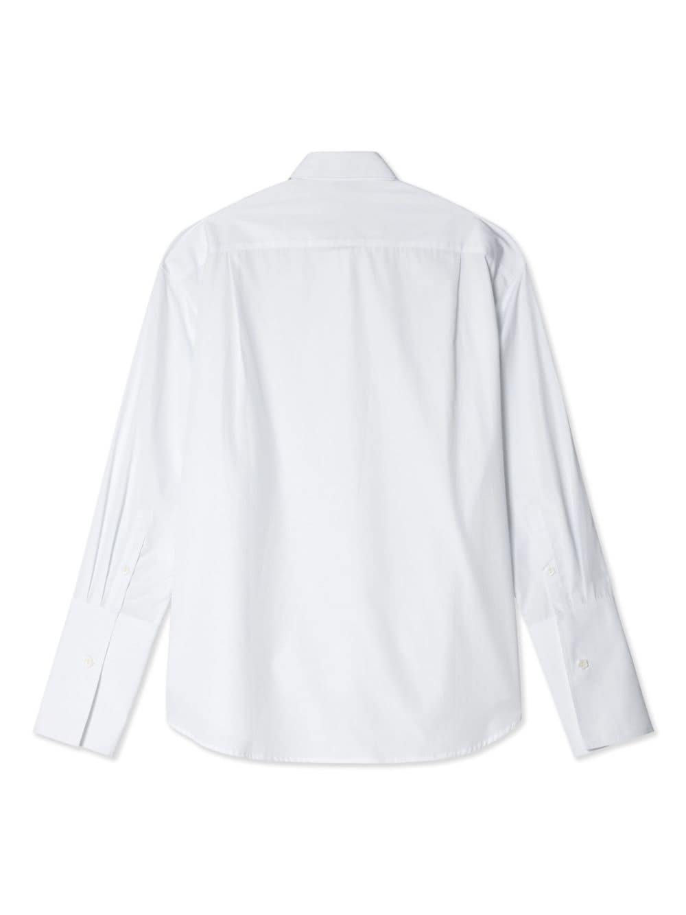 Niccolò Pasqualetti button-up cotton shirt - Wit