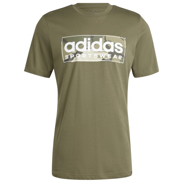 Adidas  Camo Graphic Tee 2 - T-shirt, olijfgroen