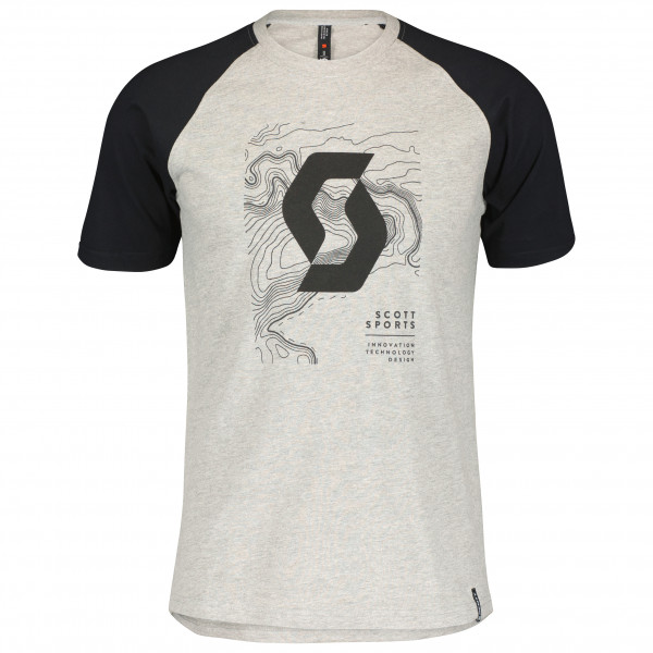 Scott  Icon Raglan S/S - T-shirt, grijs