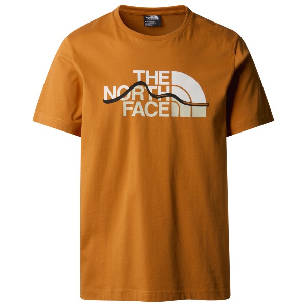 The North Face  S/S Mountain Line Tee - T-shirt, bruin