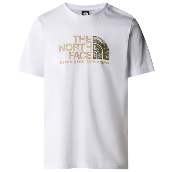 The North Face  S/S Rust 2 Tee - T-shirt, wit/grijs