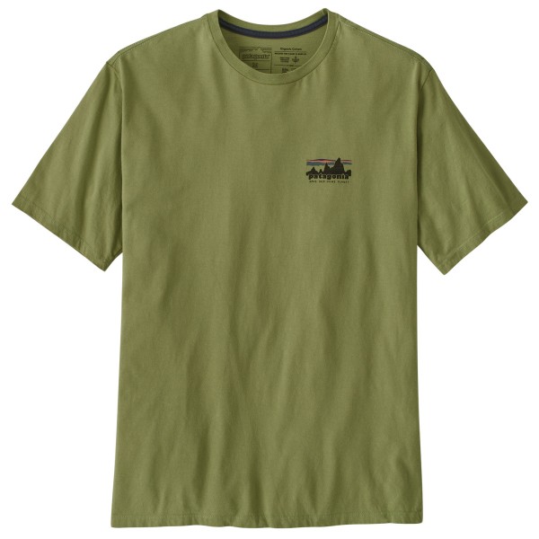Patagonia  73 Skyline Organic T-Shirt - T-shirt, olijfgroen