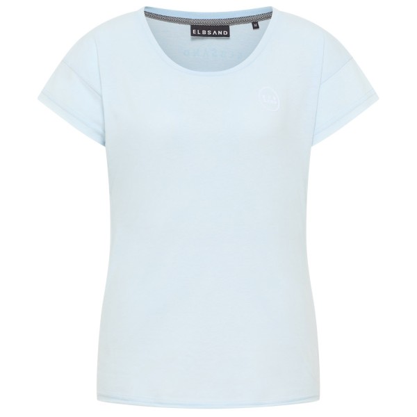 ELBSAND  Women's Ragne T-Shirt - T-shirt, grijs/wit