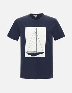 Woolrich Men boat t-shirt melton