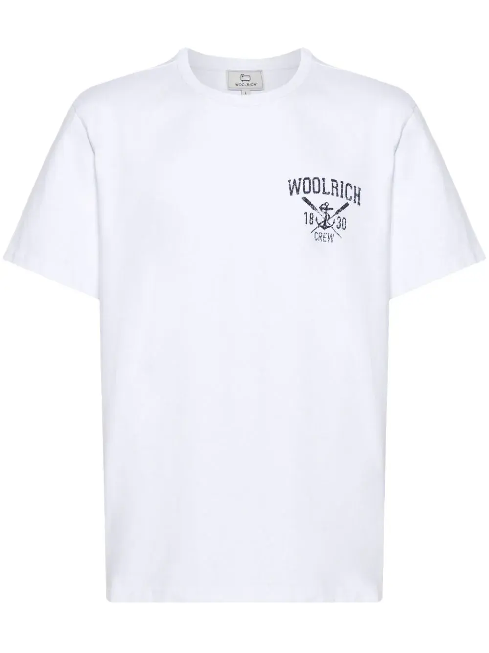 Woolrich Men navy logo t-shirt