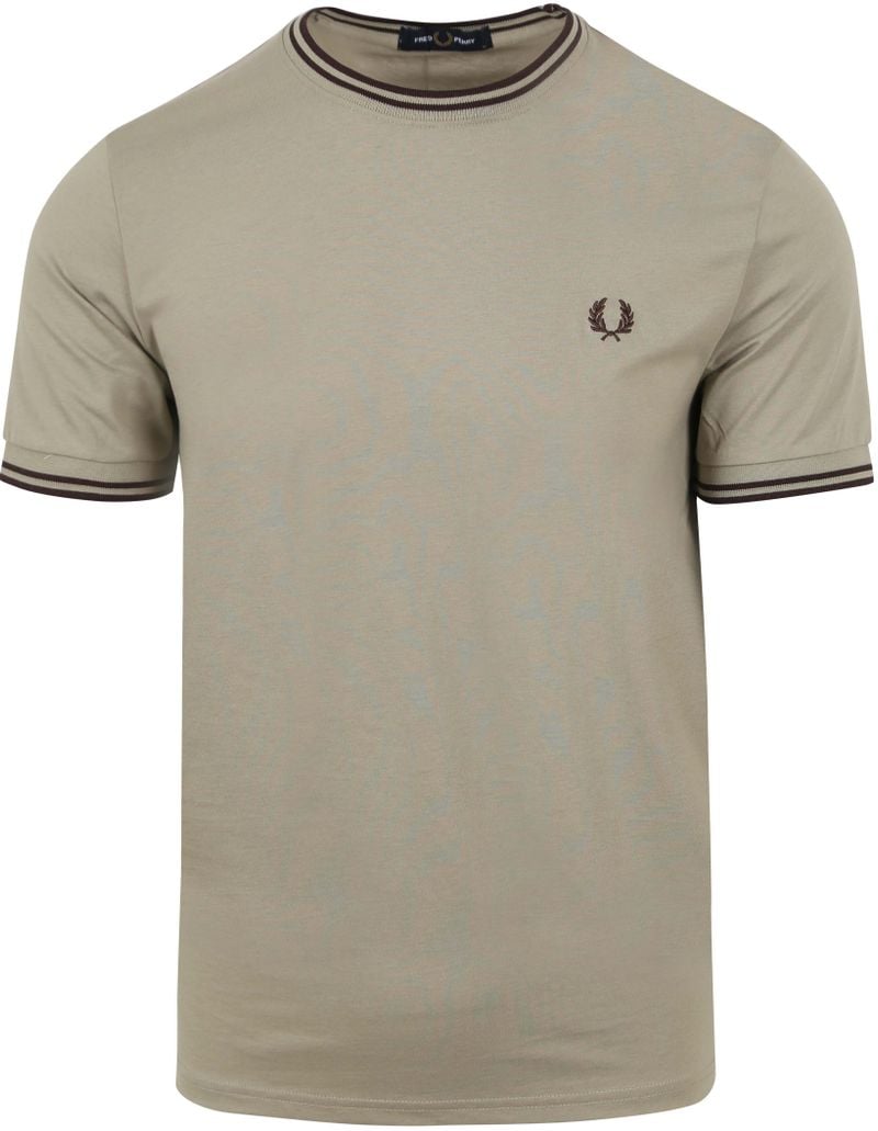 Fred Perry T-Shirt Ringer M3519 Greige U84