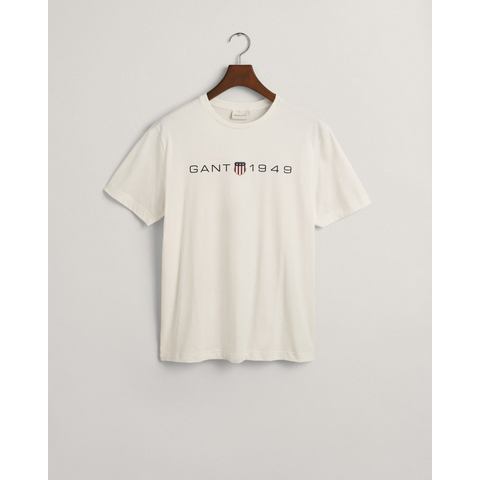 GANT Graphic Cotton-Blend T-Shirt - S