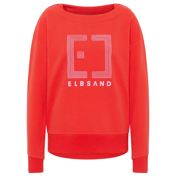 ELBSAND  Women's Felis Sweatshirt - Trui, rood