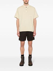 Stone Island T-shirt met geborduurd logo - Beige