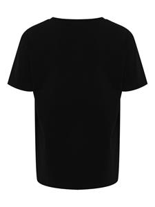 Moschino logo-print cotton T-shirt - Zwart