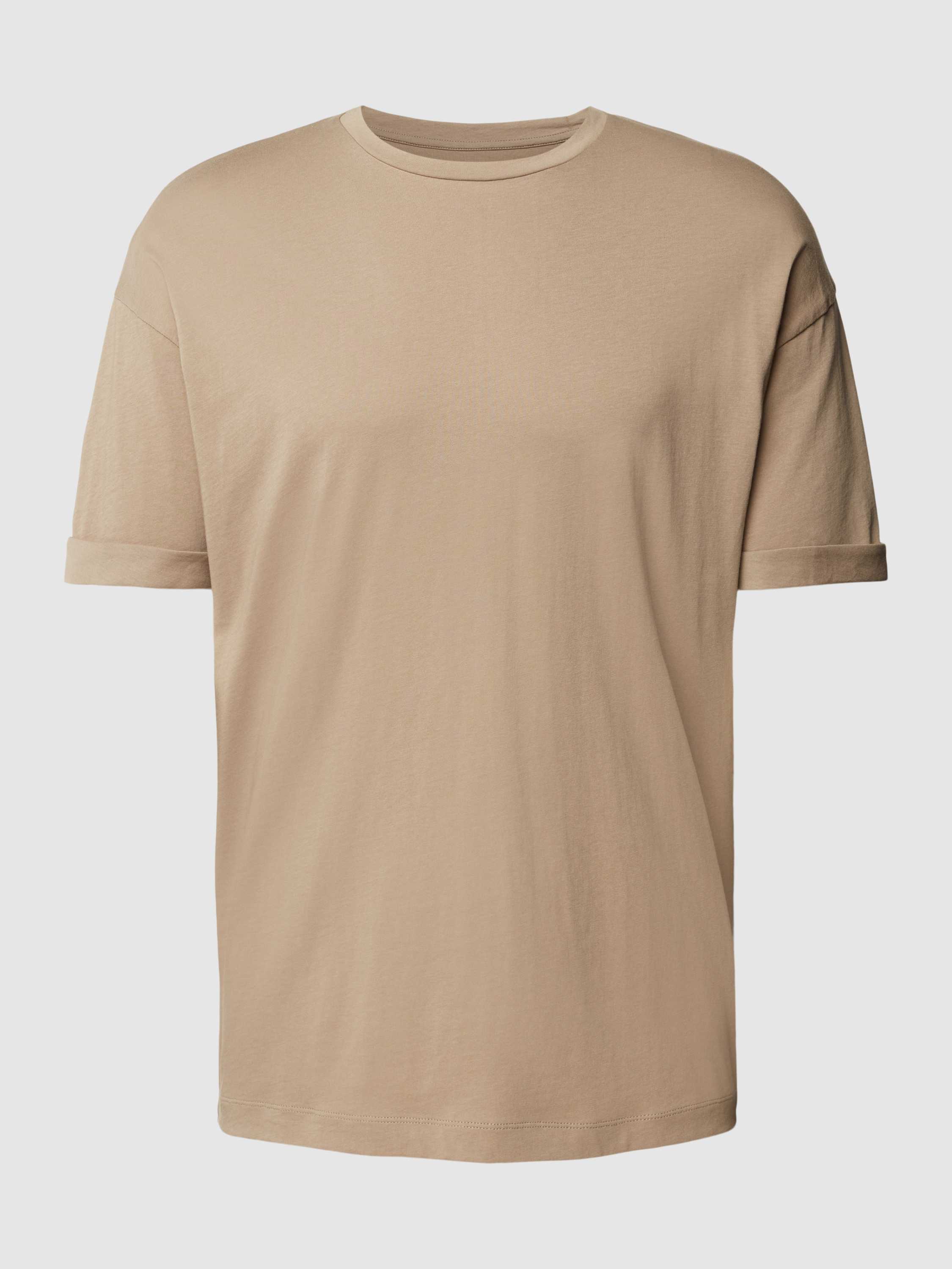Drykorn T-shirt met extra brede schouders, model 'THILO'