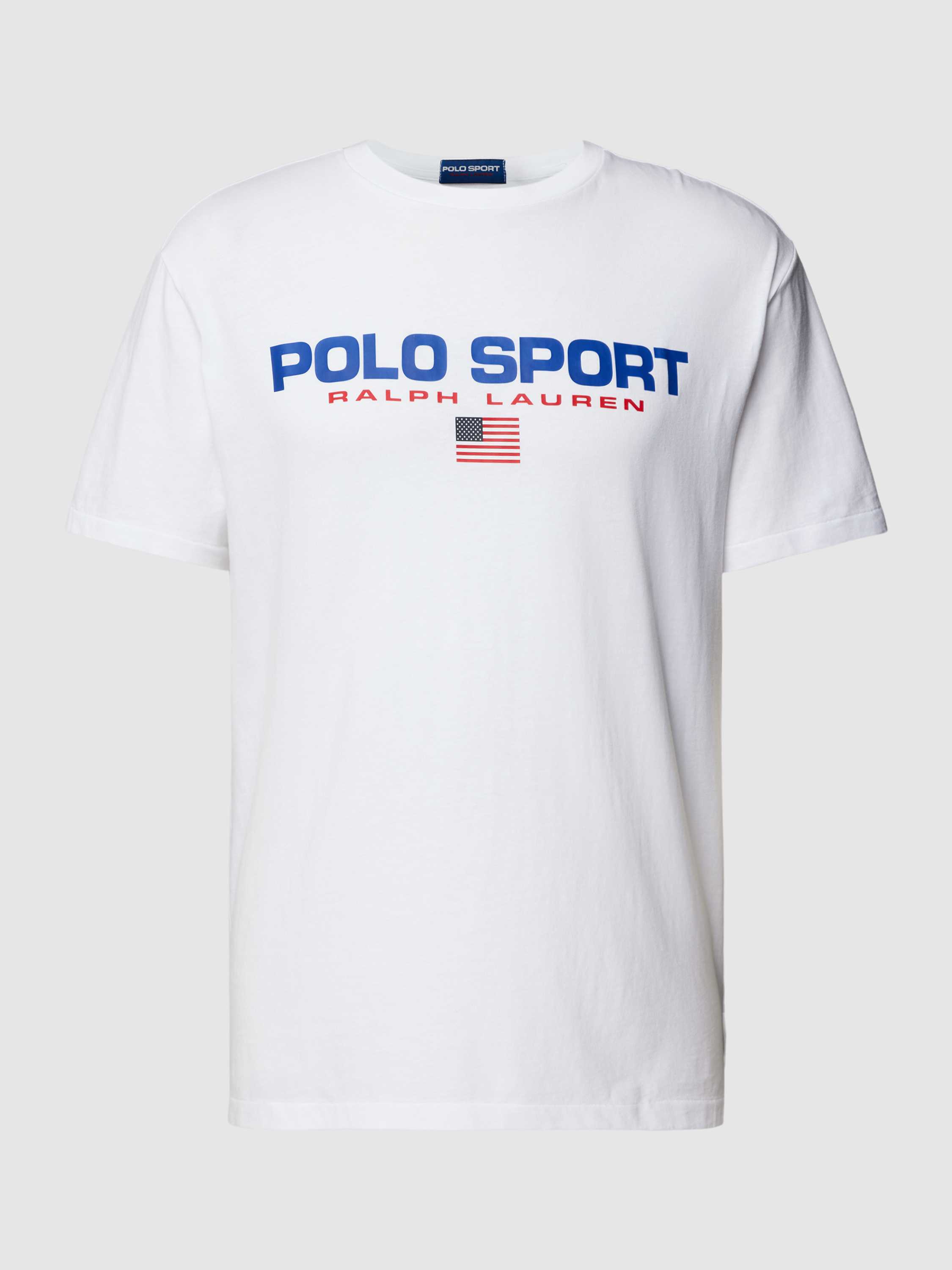Polo Sport T-shirt met labelprint
