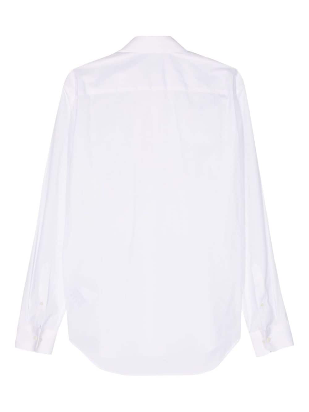 Versace panelled cotton shirt - Wit