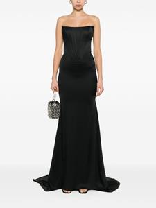 Giuseppe Di Morabito strapless maxi dress - Zwart