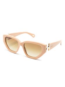 Chloé Eyewear Marcie cat-eye sunglasses - Beige