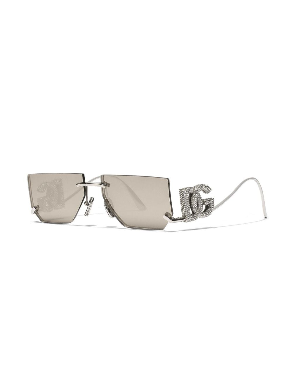 Dolce & Gabbana Eyewear Occhiale square-frame sunglasses - Zilver
