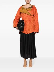 Issey Miyake Pre-Owned 1990 jas met colourblocking - Oranje