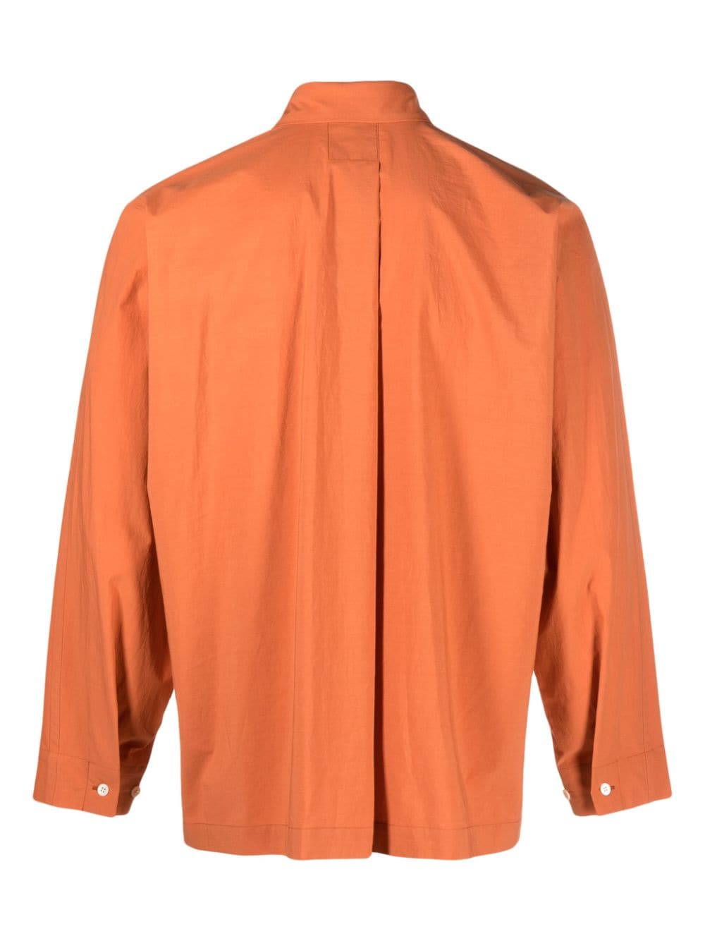 Homme Plissé Issey Miyake Katoenen overhemd - Oranje