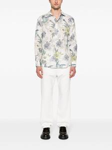 ETRO Overhemd met bloemenprint - Beige