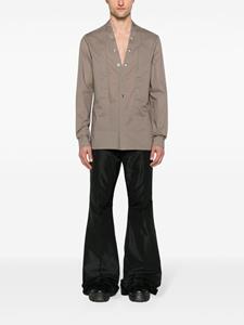 Rick Owens Larry Fogpocket cotton shirt - Grijs