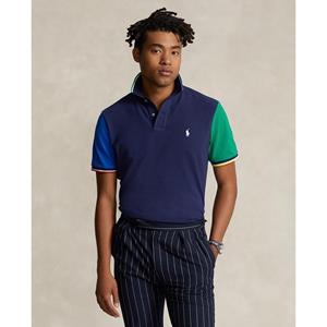 Polo Ralph Lauren Colour Block Cotton-Piqué Polo Shirt - L