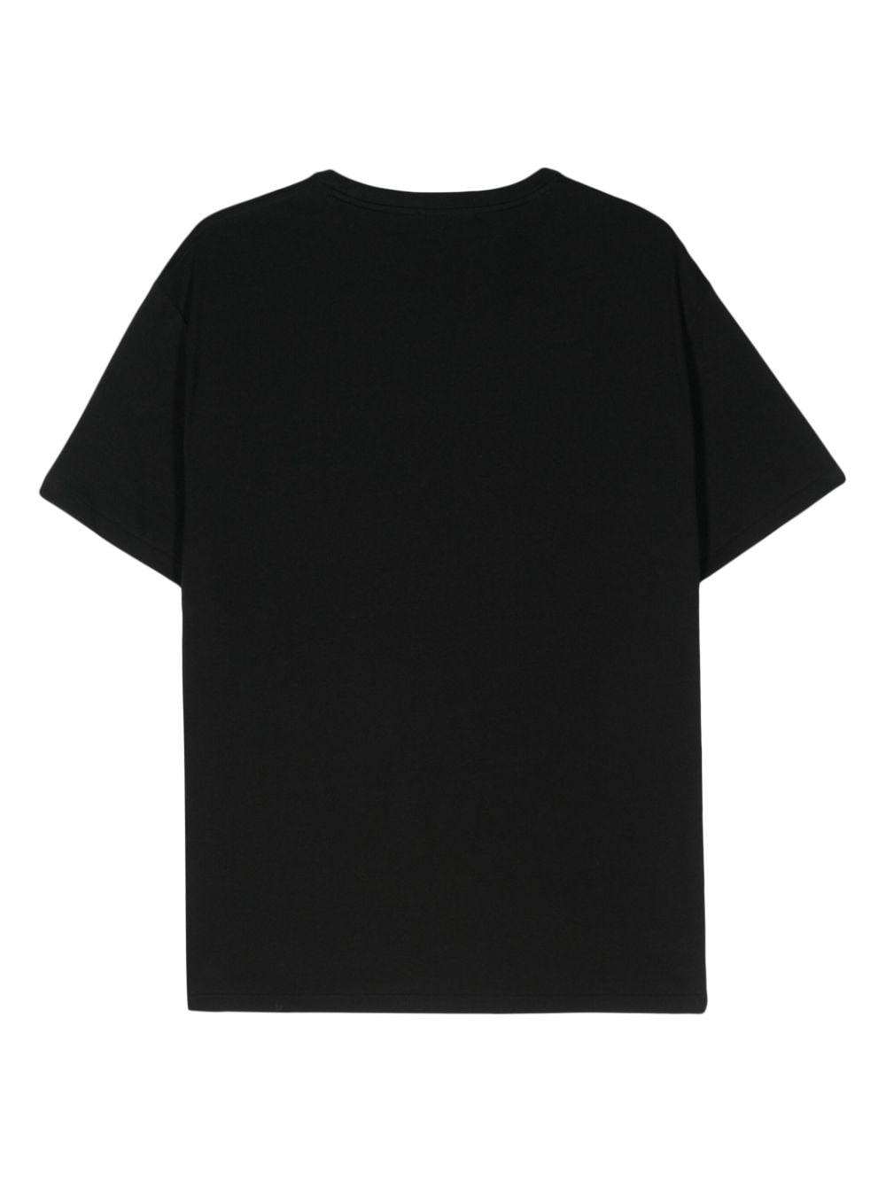 Polo Ralph Lauren logo-embroidered cotton T-shirt - Zwart