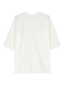 Homme Plissé Issey Miyake Release cotton T-shirt - Wit