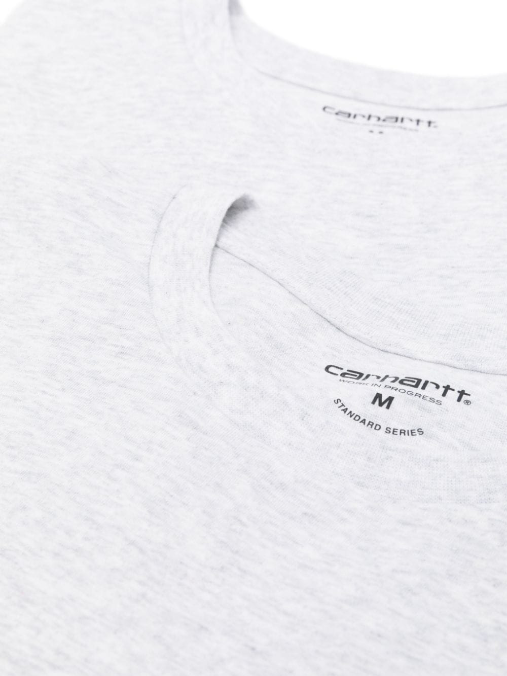 Carhartt WIP logo-print cotton T-shirts (pack of two) - Grijs