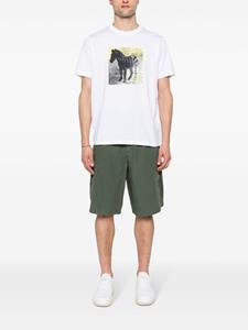 Paul Smith T-shirt met patroon van biologisch katoen - Wit