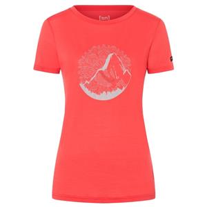 Super.Natural Dames Mountain Mandala Tree T-Shirt