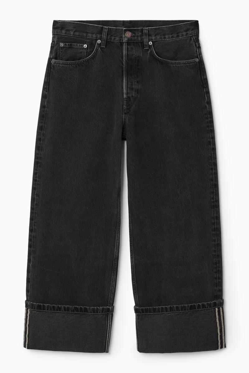COS Facade Jeans Mit Umschlag - Gerades Bein