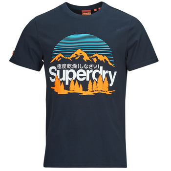 Superdry T-shirt Korte Mouw  GREAT OUTDOORS NR GRAPHIC TEE