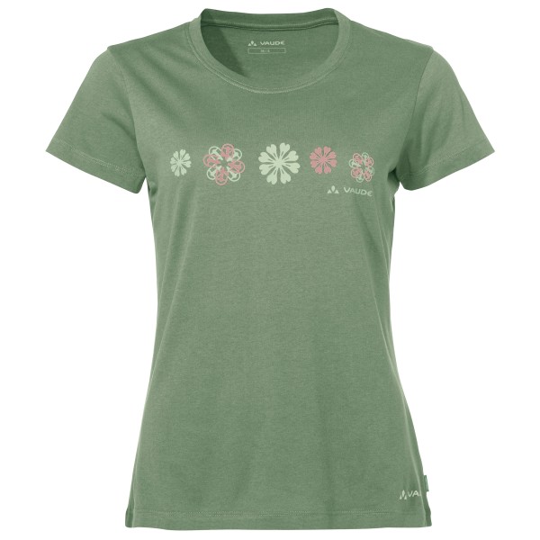 Vaude  Women's Cyclist V - T-shirt, groen